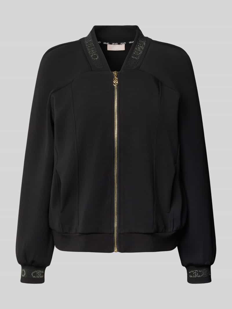 LIU JO SPORT Relaxed fit sweatjack met ritssluiting