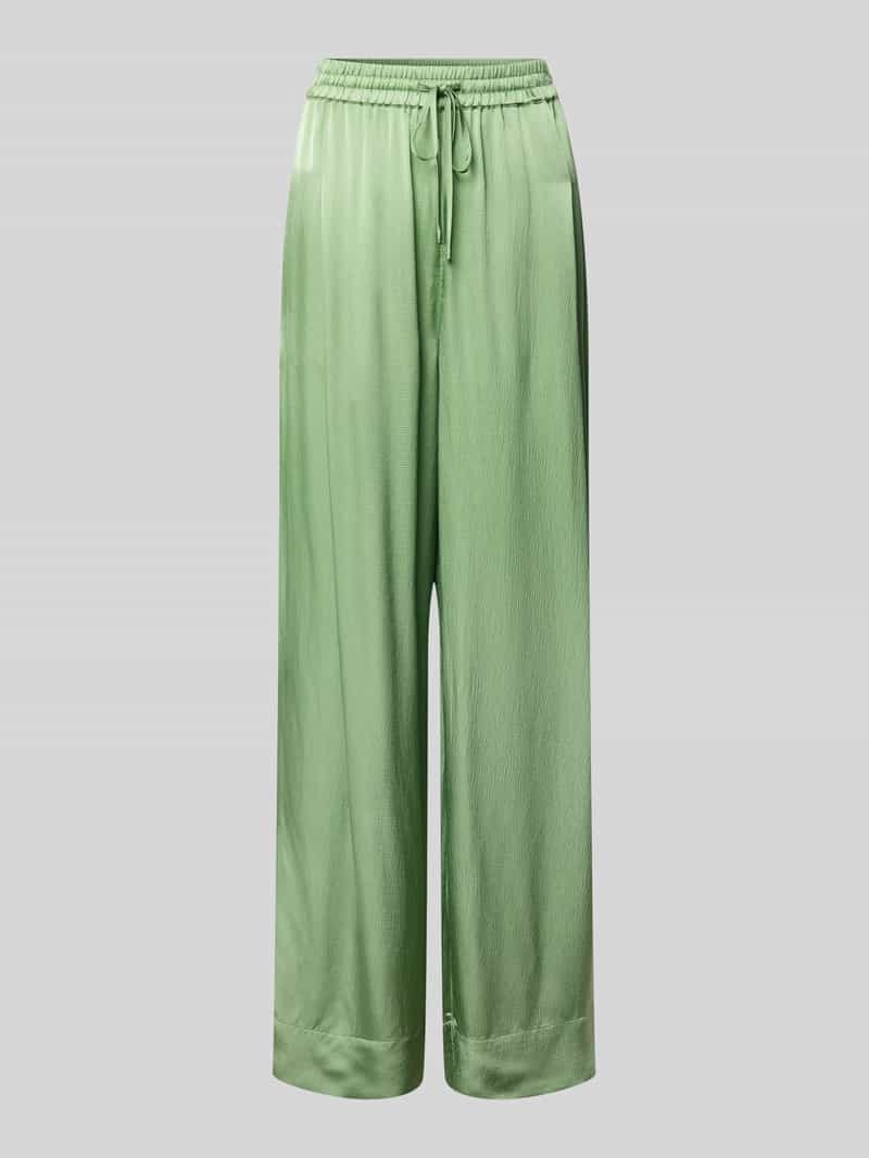 Essentiel Antwerp Wide leg broek met structuurmotief model 'Hollusk'