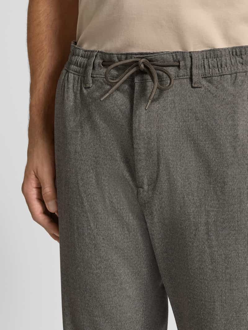 MCNEAL Straight fit stoffen broek met viscose