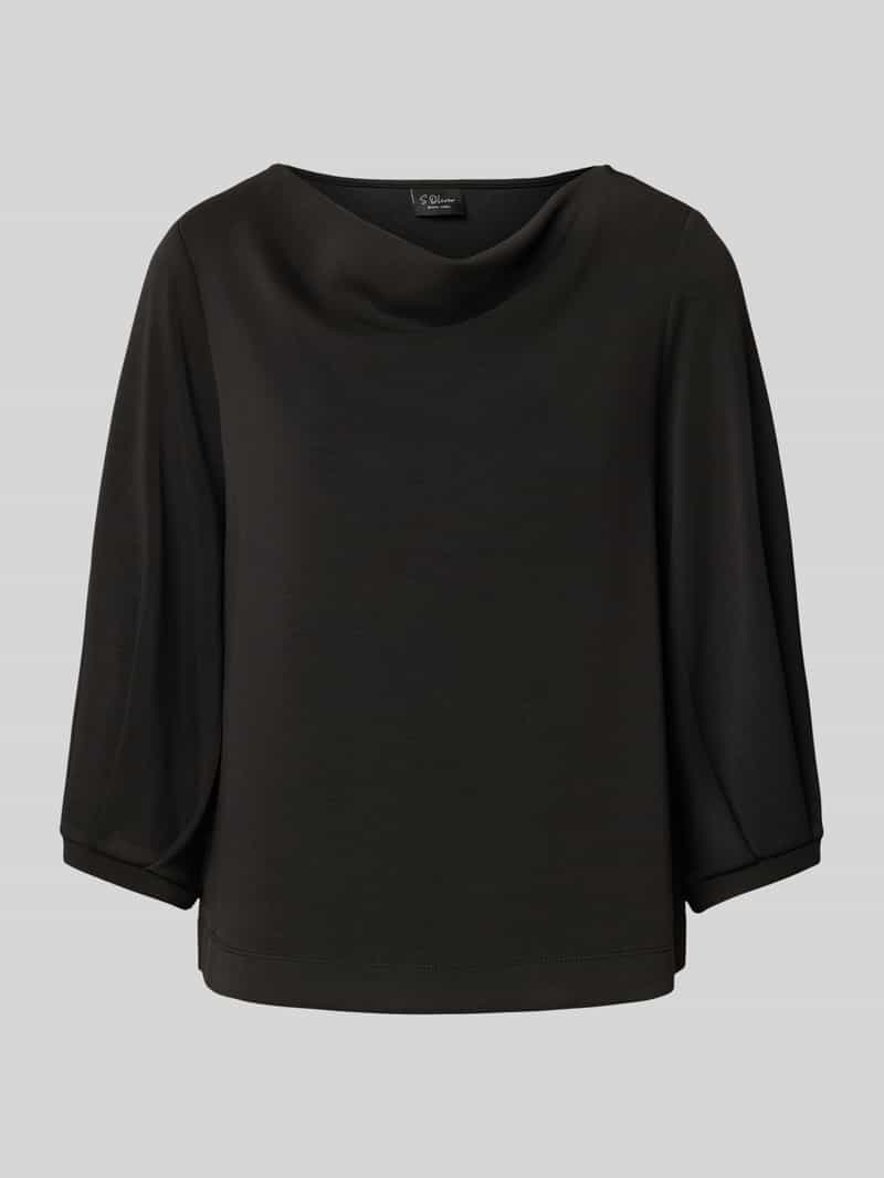 s.Oliver BLACK LABEL Relaxed fit sweatshirt van modalmix