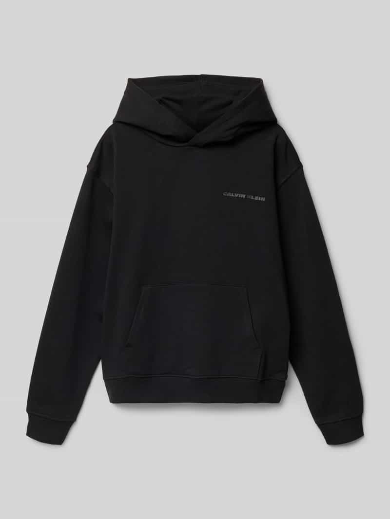 Calvin Klein Jeans Relaxed fit hoodie met logoprint