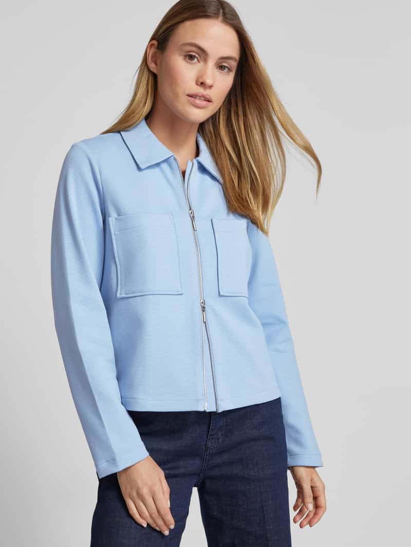 Tom Tailor Regular fit overhemdjack van gestructureerde katoenmix