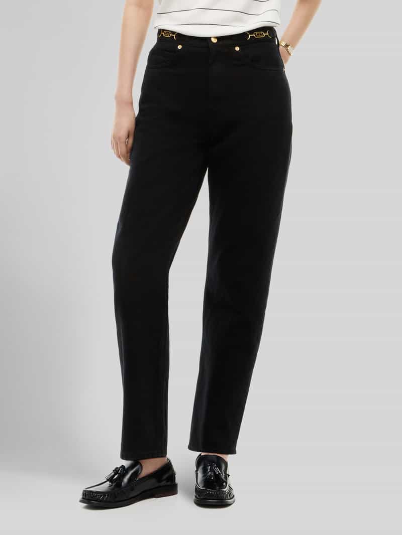 Tommy Hilfiger tapered fit jeans van puur katoen