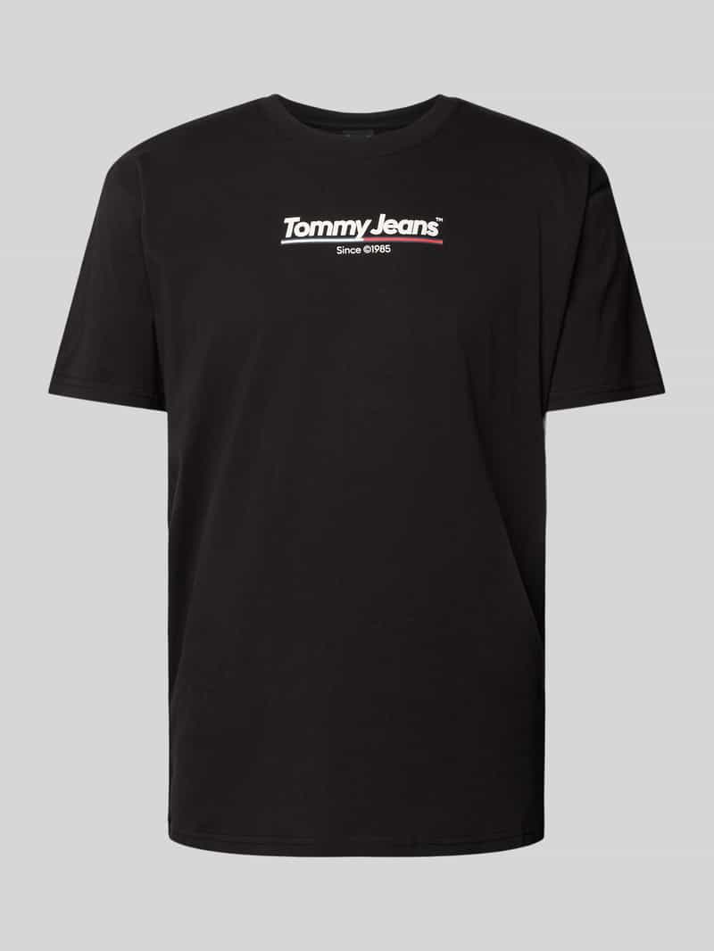 Tommy Jeans T-shirt met labelprint