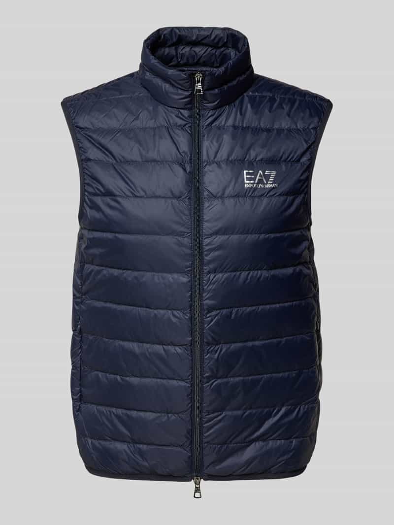 EA7 Emporio Armani Bodywarmer met opstaande kraag model 'TRAIN'