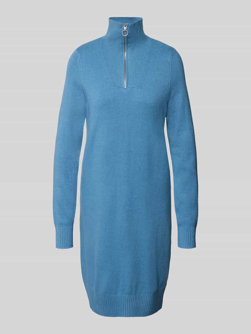 Christian Berg Woman Knie-lange jurk van pure viscose in tricotlook