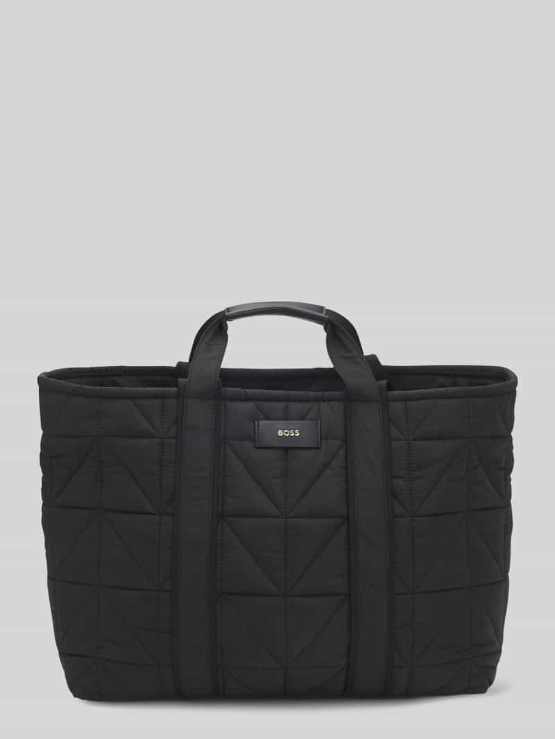Boss Shopper met doorgestikt motief model 'PALMAH'