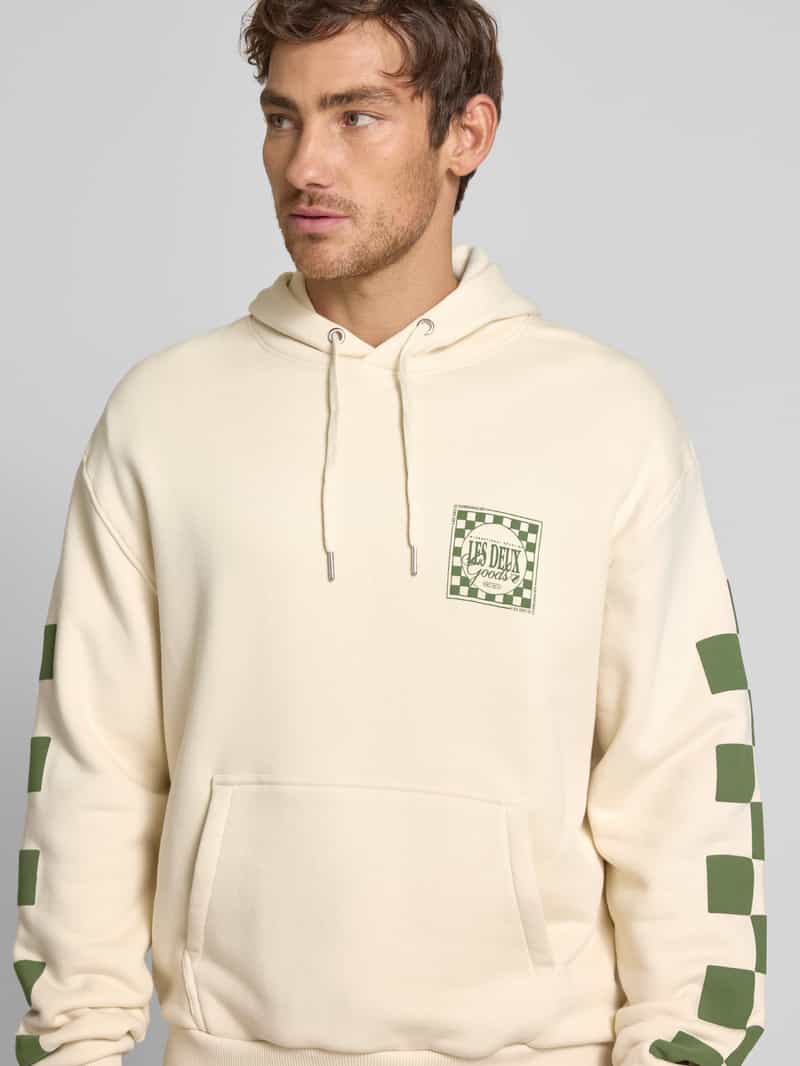 Les Deux Hoodie met labelstitching