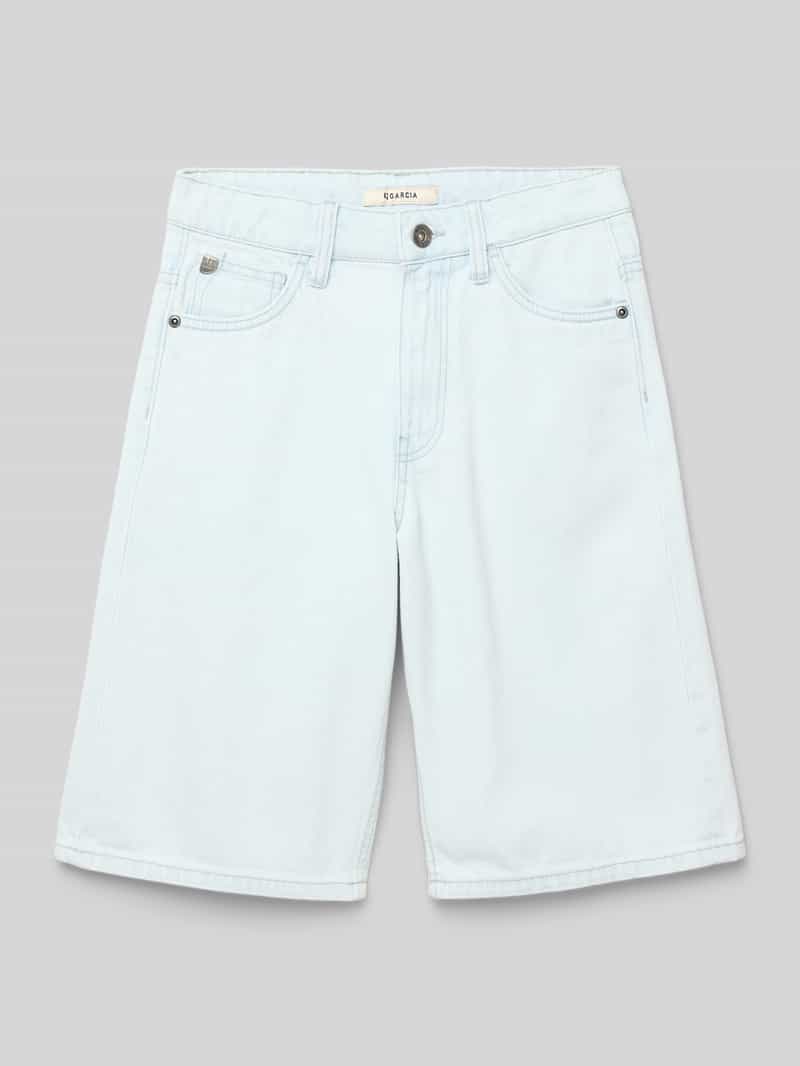 Garcia Bermuda in 5-pocketmodel met labeldetails