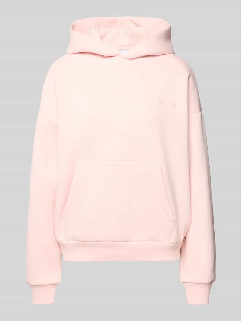 Hoodie met logoprint en kangoeroezak