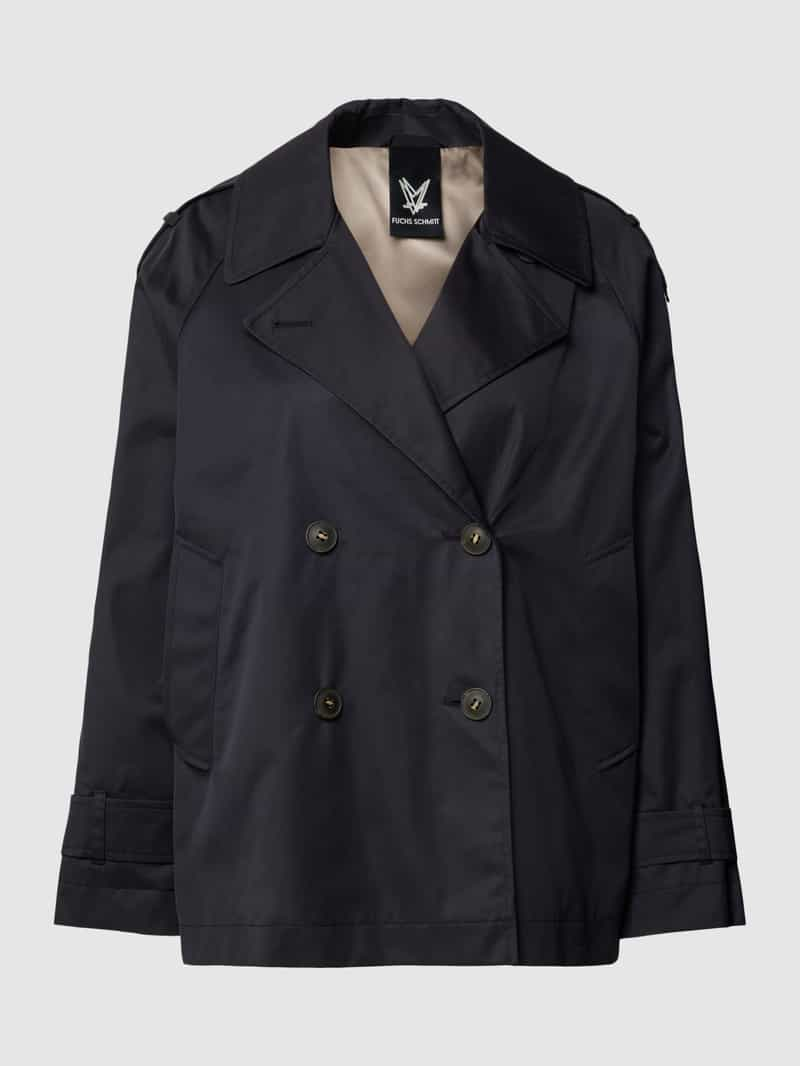 Fuchs Schmitt Trenchcoat met kort model