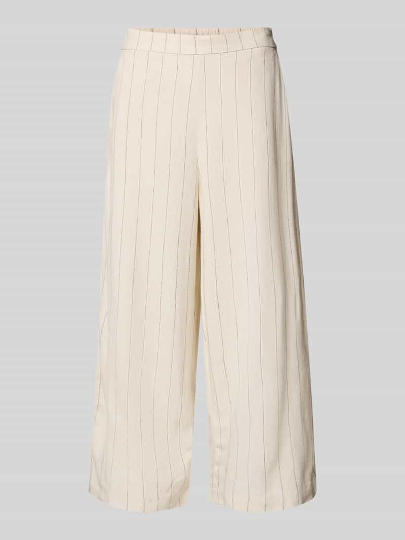 Vero Moda Regular fit culotte met krijtstreep model 'MINDY'