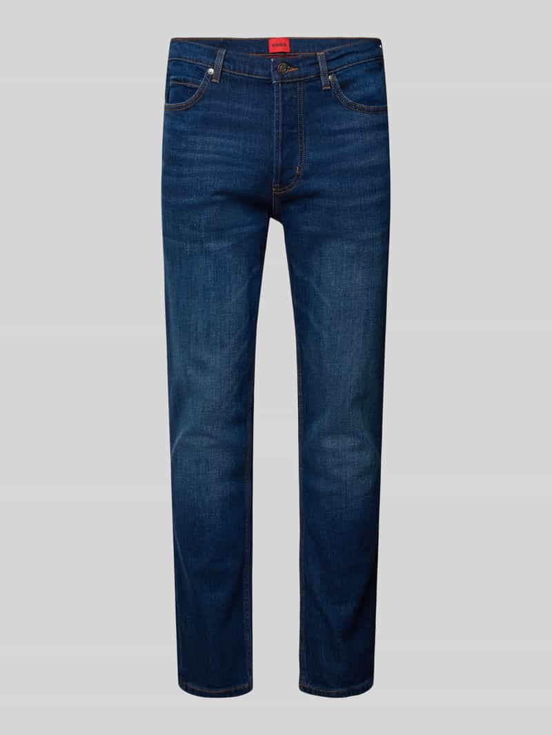 HUGO Tapered fit jeans in 5-pocketmodel