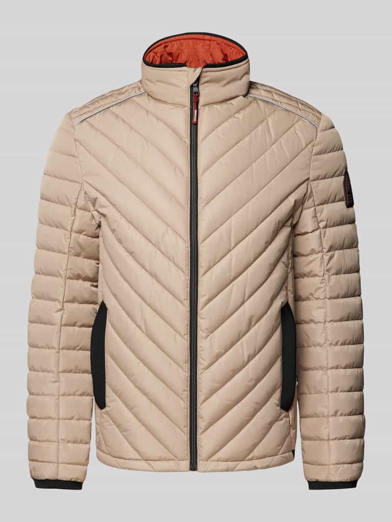 MCNEAL Gewatteerd jack met labeldetail