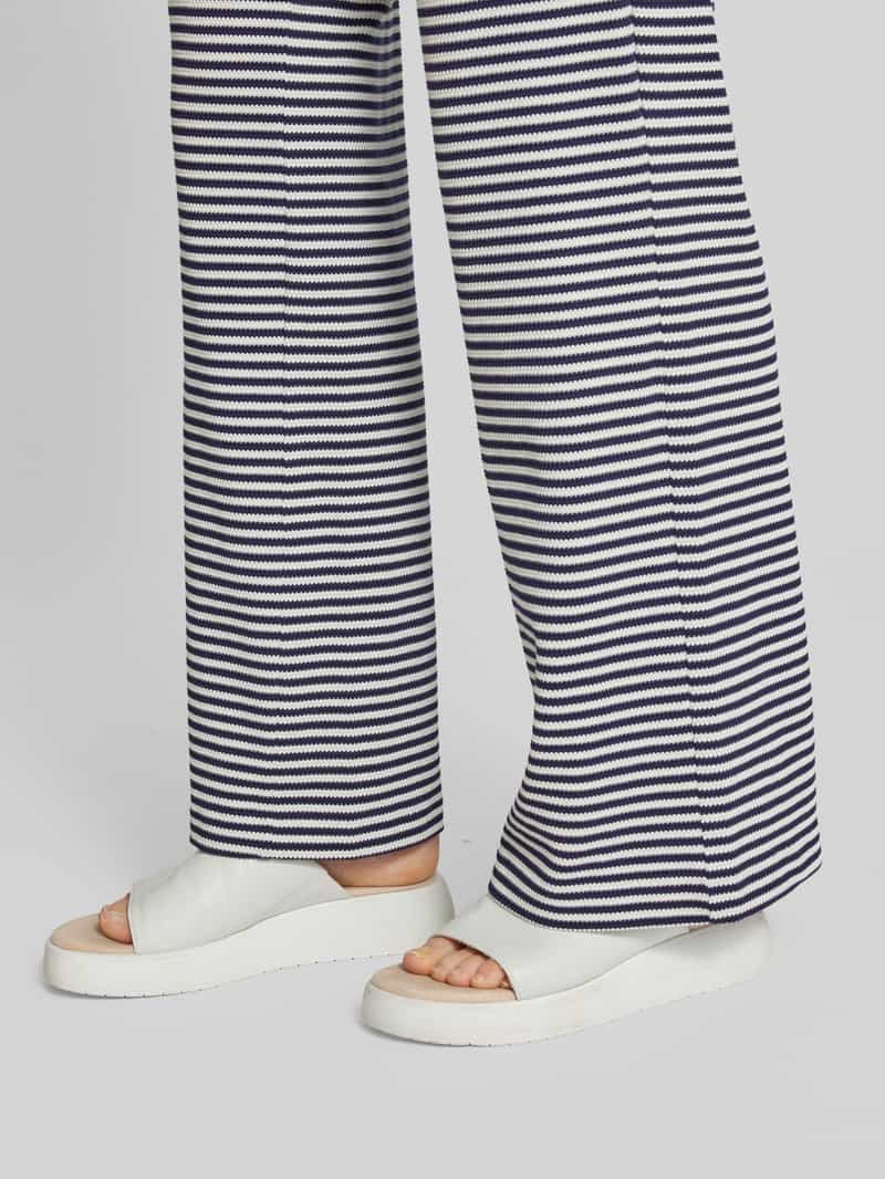 Smith and Soul Broek met streepmotief en elastische band