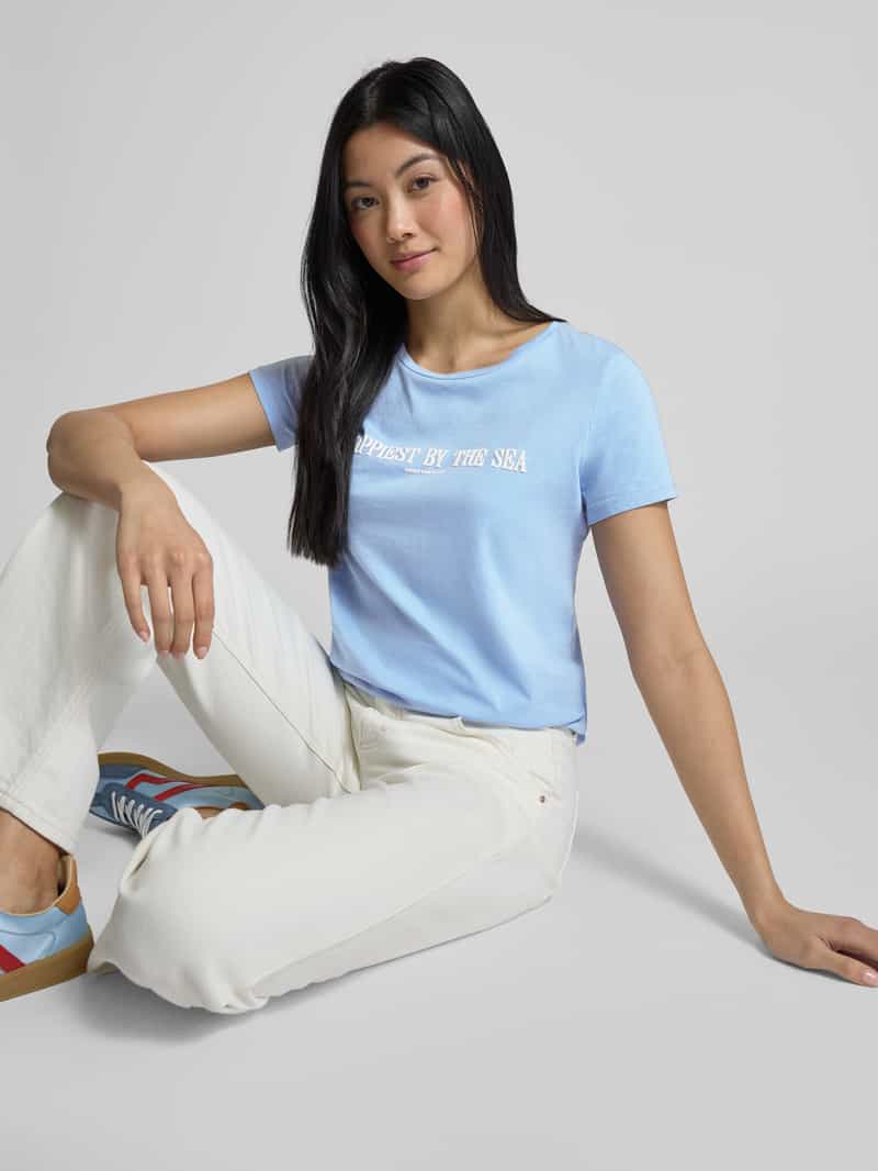 Tom Tailor Denim Regular fit T-shirt van puur katoen