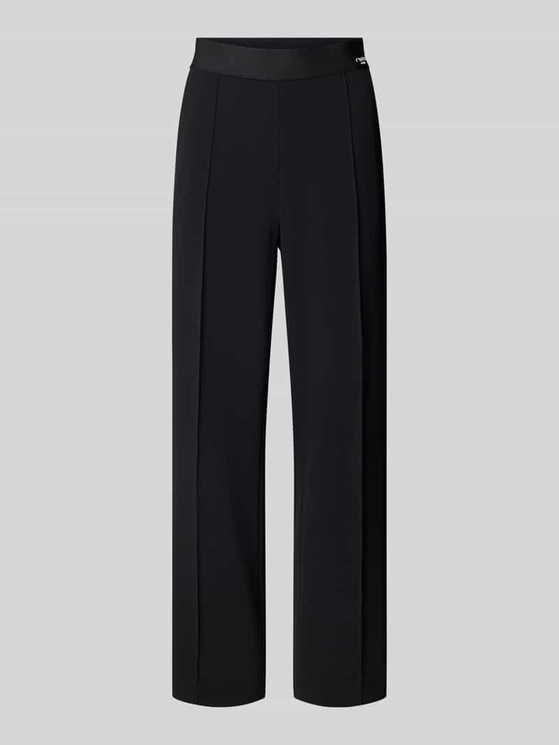 CAMBIO Stoffen broek met verkorte pasvorm model 'CAMERON'