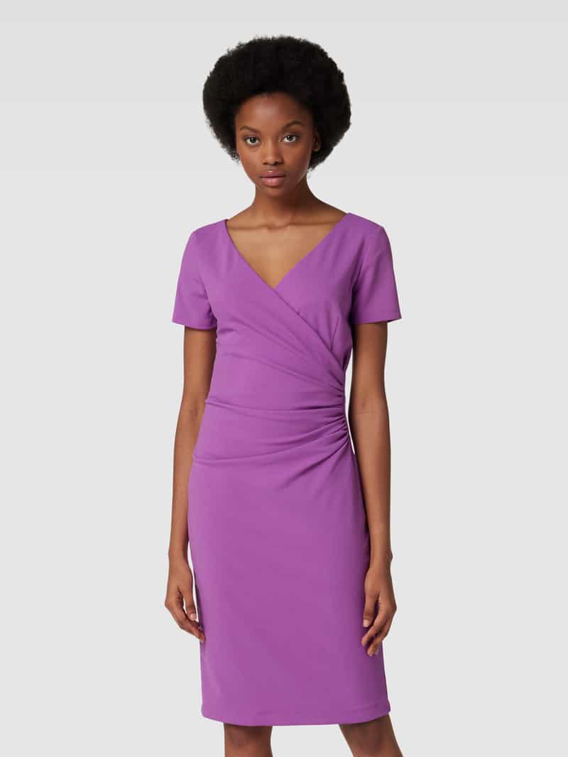 Cocktailjurk met V-hals Paradi