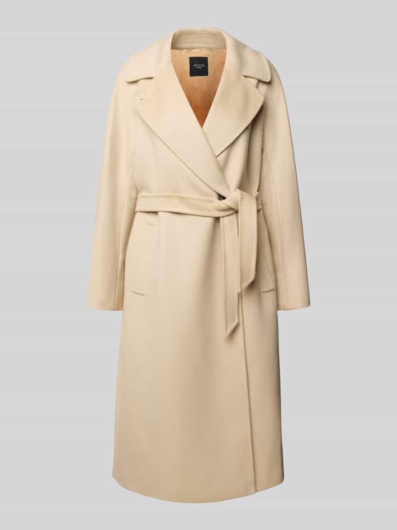 Weekend Max Mara Regular fit lange wollen jas van zuivere scheerwol model 'RESINA'