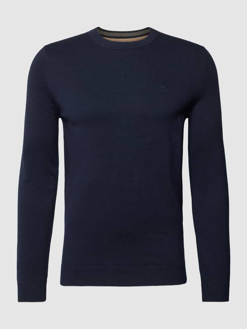 Tom Tailor Gebreide pullover met ronde hals