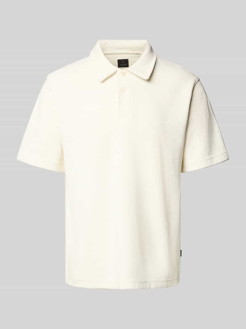 Poloshirt met korte knoopsluiting