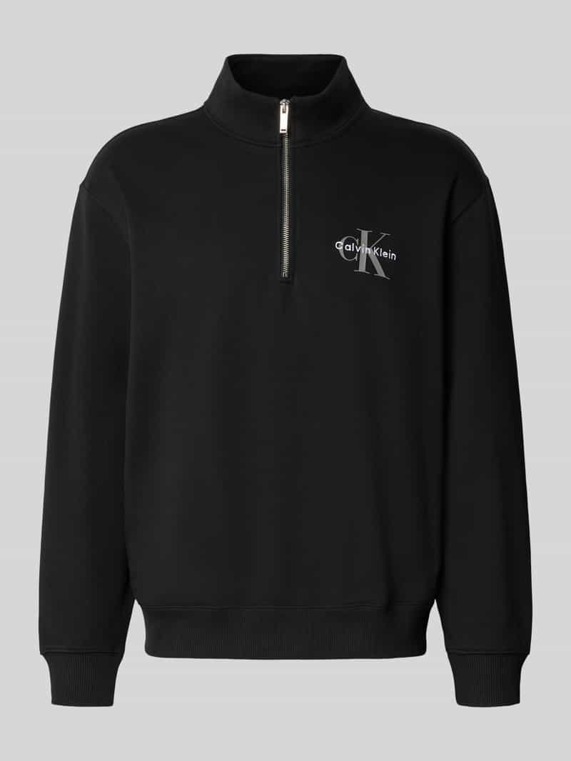 Calvin Klein Jeans Sweatshirt met opstaande kraag