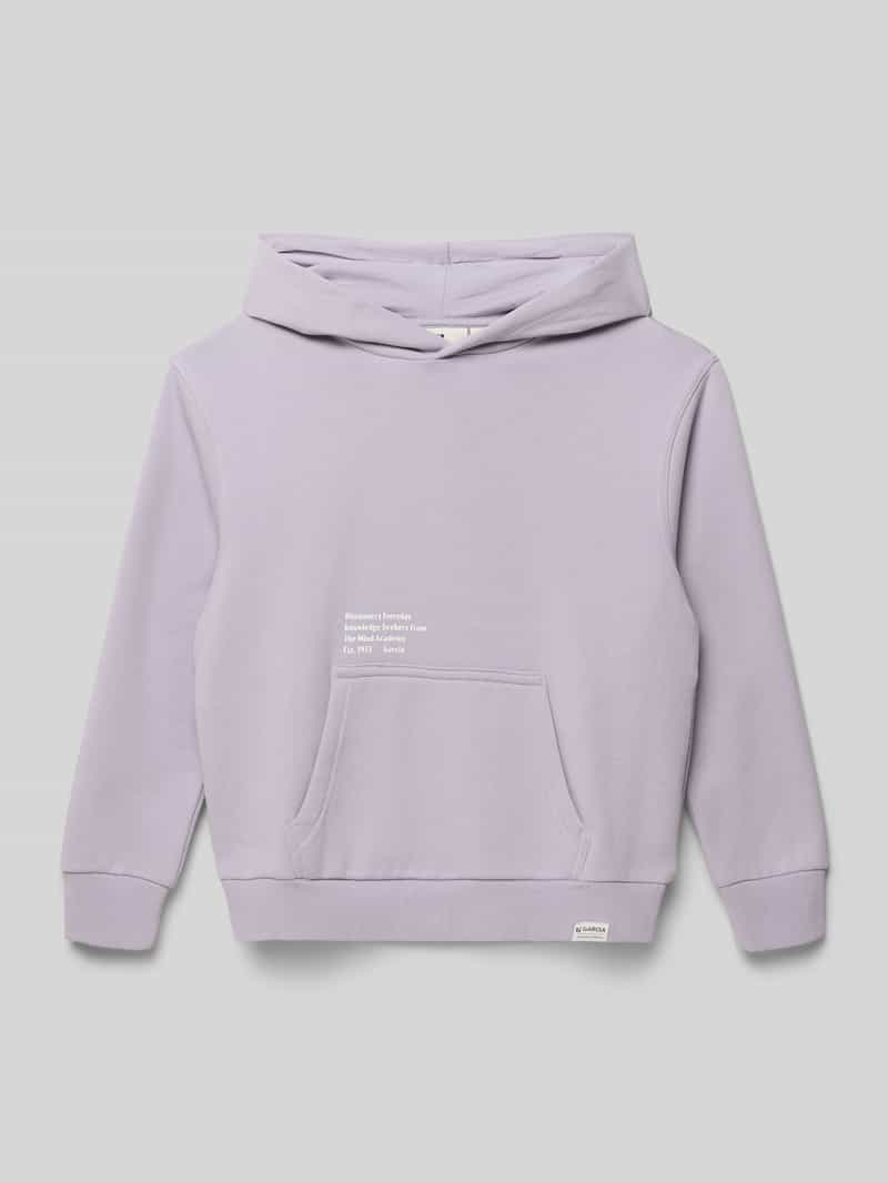 HOODIE met Labeldetail