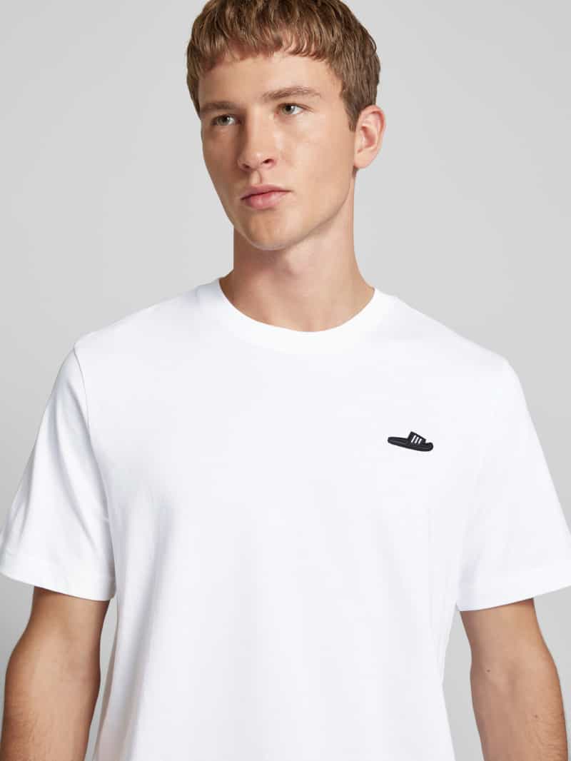 ADIDAS SPORTSWEAR T-shirt met labelstitching