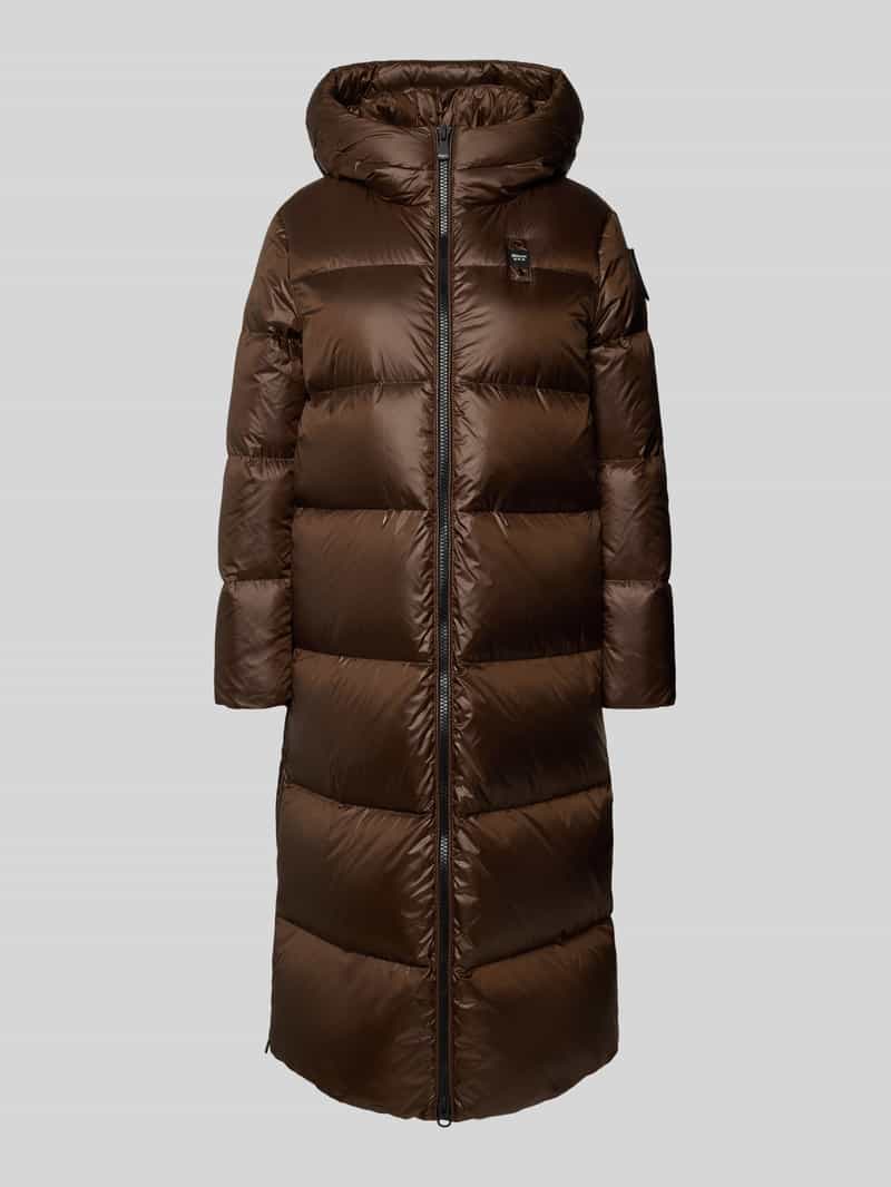 Blauer Usa Lange donsjas met capuchon model 'CILIA'