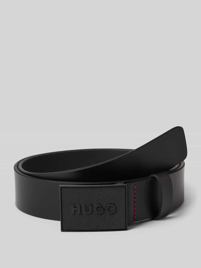 Riem van echt buffelleer model 'GETHON'