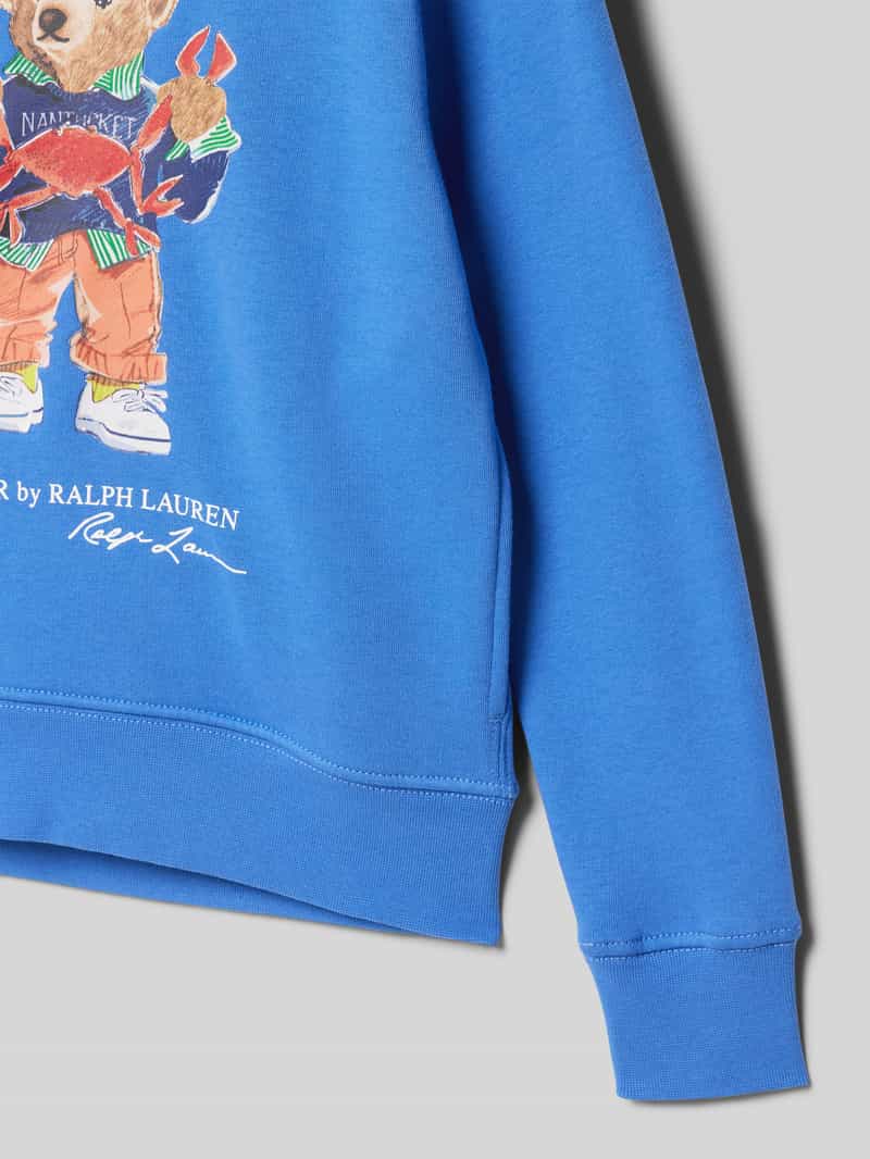 Polo Ralph Lauren Teens Hoodie met label- en motiefprint