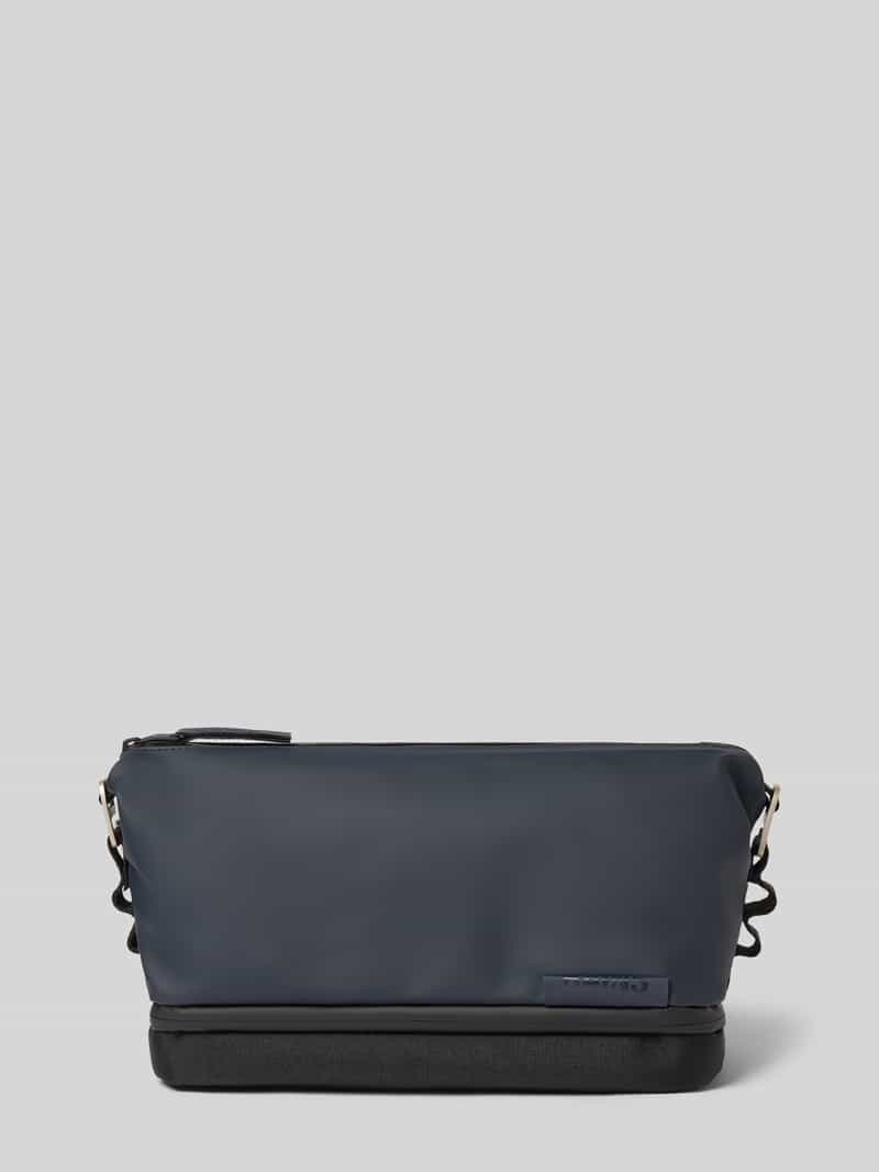 Washbag met logoprint model 'Otaru'