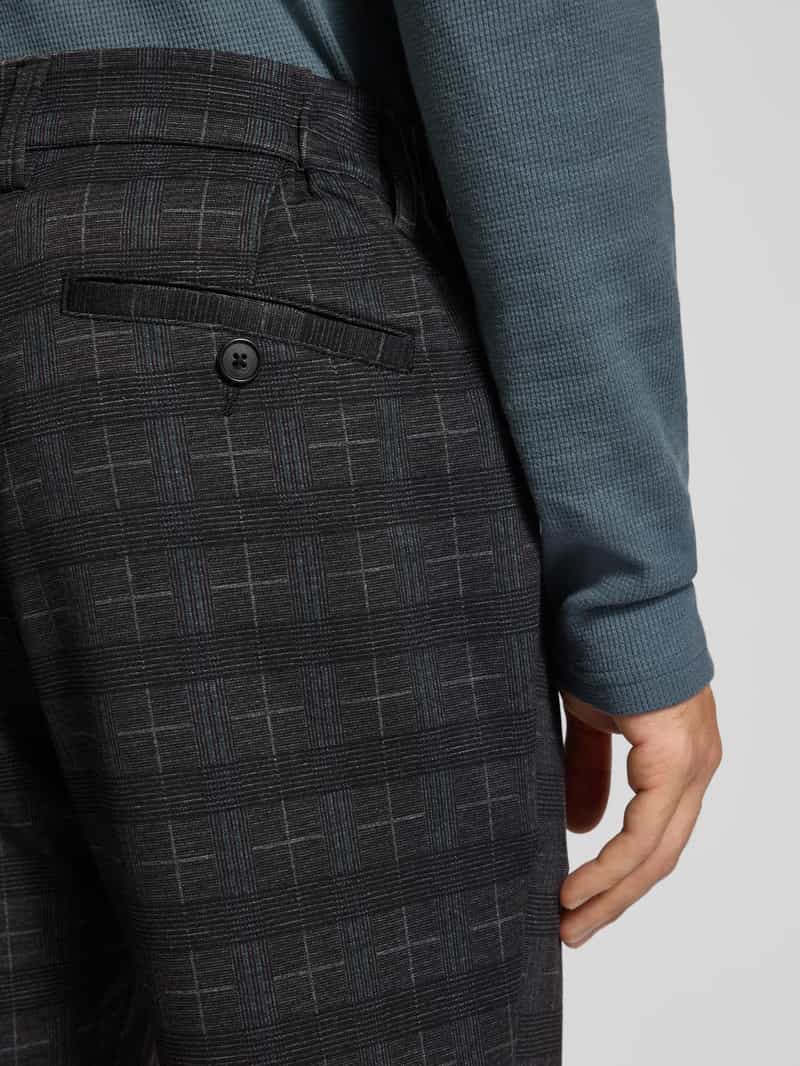 Christian Berg Men Slim fit broek met achterzakken