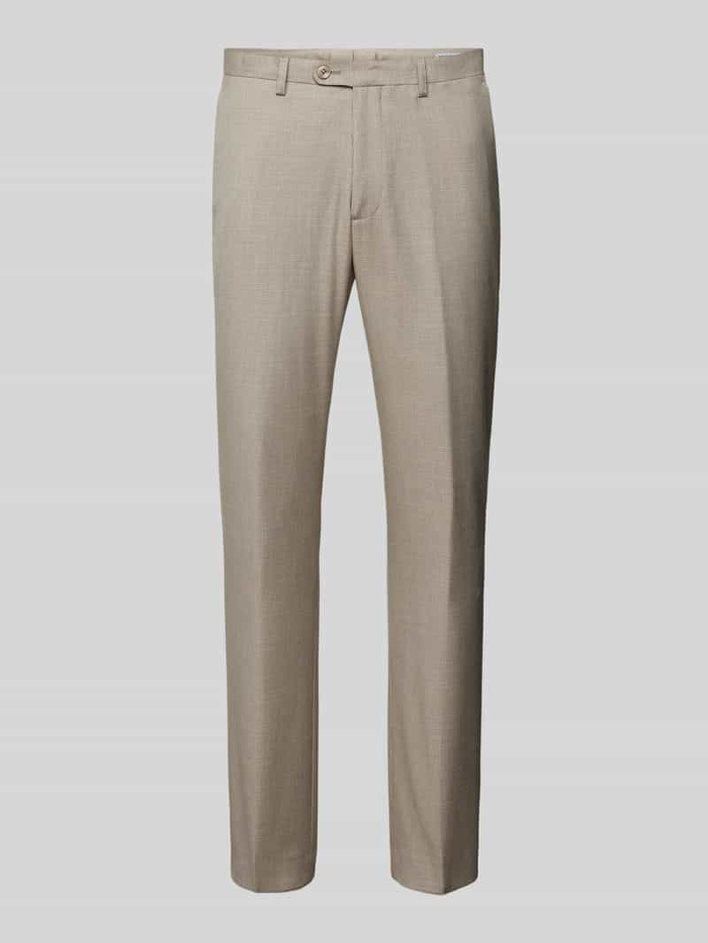 MCNEAL Slim fit pantalon met structuurmotief