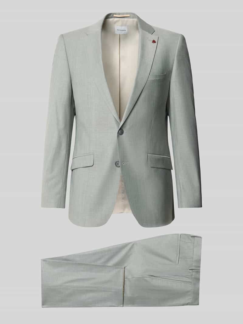 ROY ROBSON Slim Fit pak van scheerwolmix met viscose