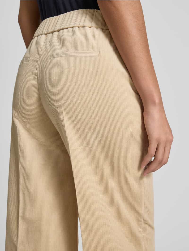 OPUS PANTS Stoffen broek met elastische band model 'Mucia'