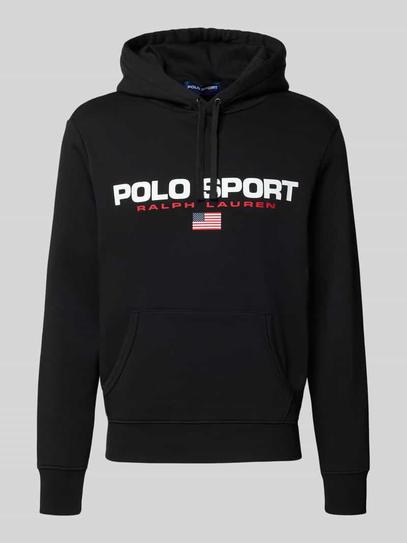 Polo Ralph Lauren Hoodie met labelprint en capuchon