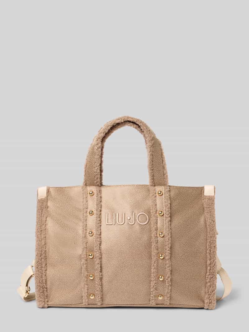 Liu Jo White Tote bag met labelstitching