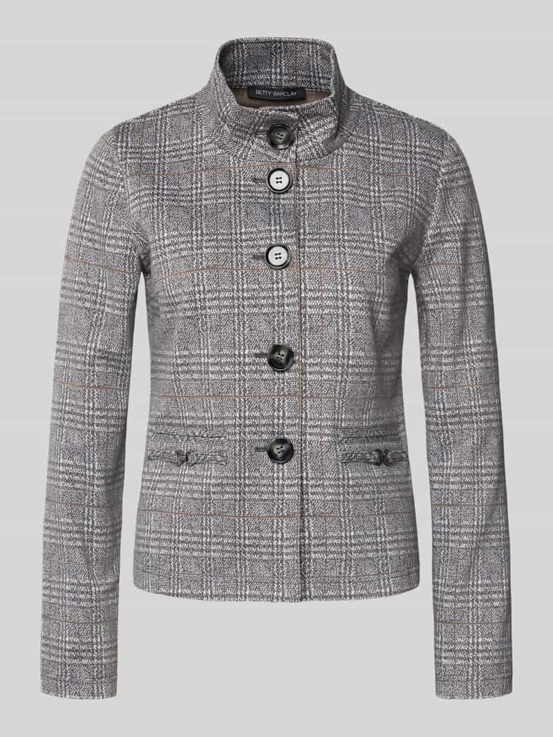 Betty Barclay Regular fit jack met opstaande kraag model 'September'