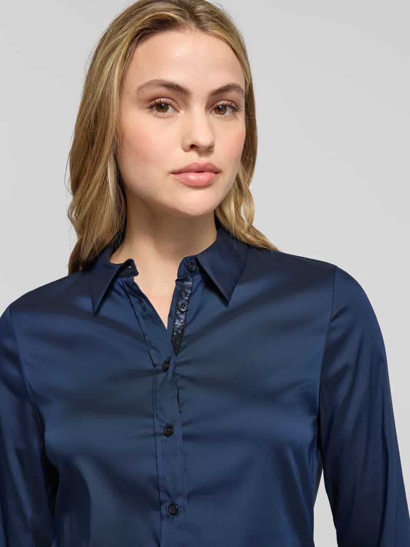 Eterna Overhemdblouse met knoopsluiting