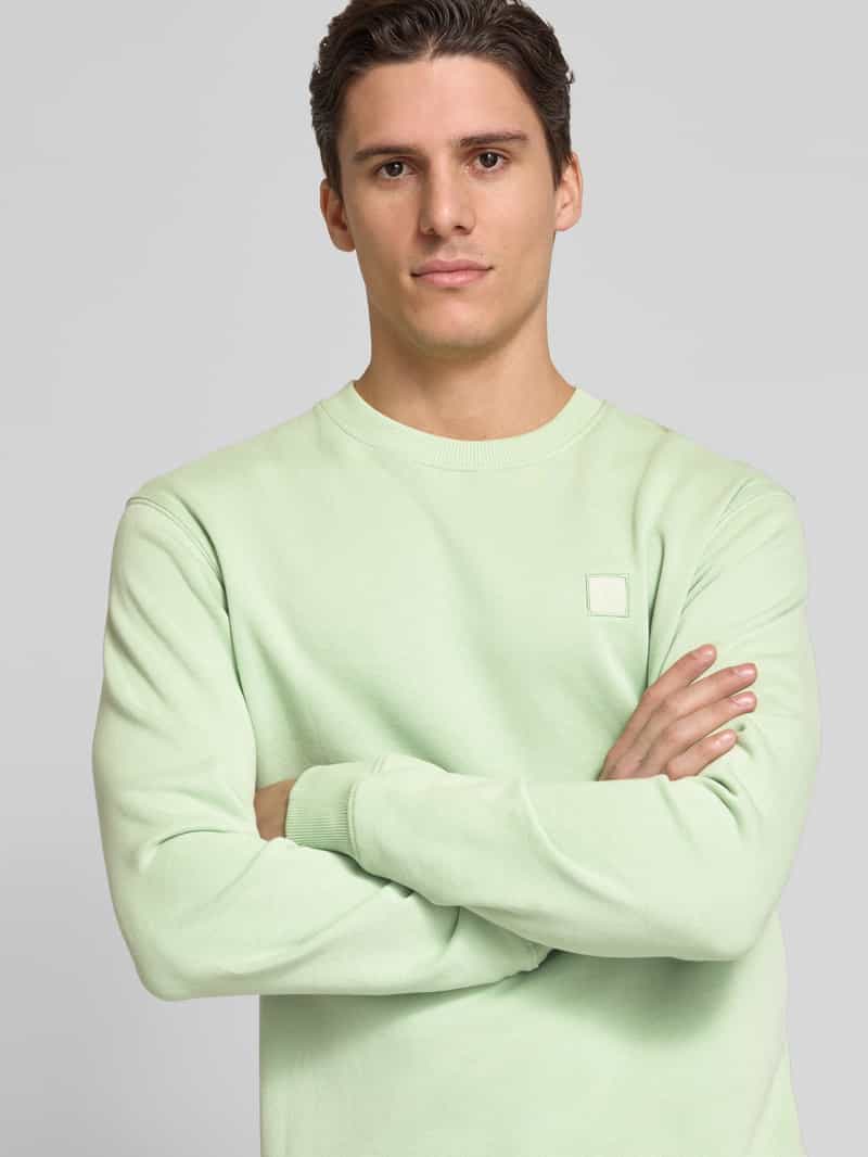 Scotch & Soda Sweatshirt met labelbadge