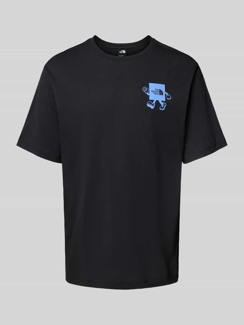 The North Face T-shirt met labelprint