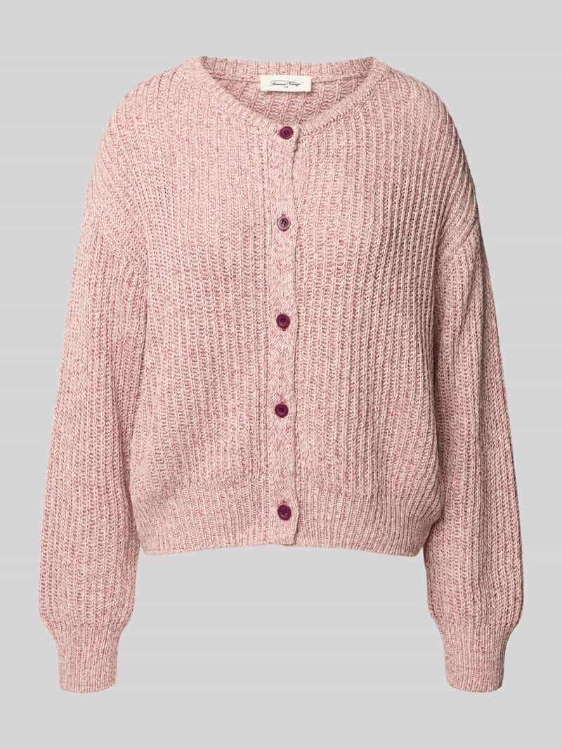 American vintage Gebreide pullover met knoopsluiting model 'TOBAY'