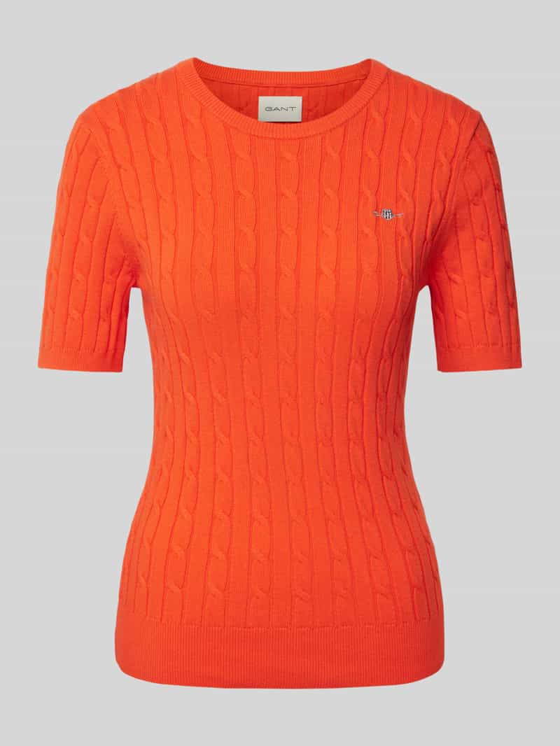Gant T-shirt in tricotlook