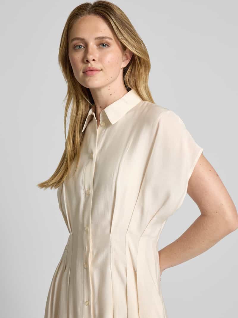 Jake*s Collection Overhemdjurk met overhemdkraag en knoopsluiting