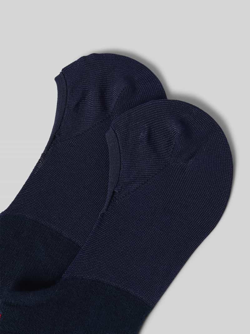 Tommy Hilfiger Kousenvoetjes met logoprint in een set van 2 paar