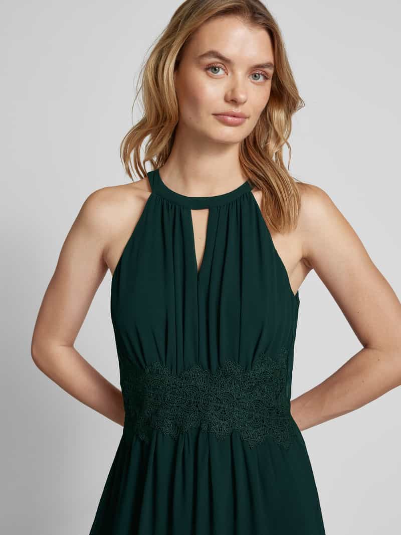Vila Maxi-jurk met druppelvormige hals model 'MILINA'