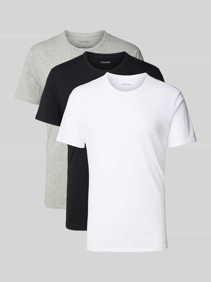 Calvin Klein Underwear T-shirt met ronde hals in een set van 3 stuks