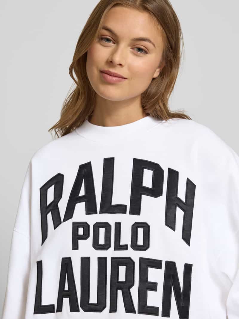 Polo Ralph Lauren Oversized sweatshirt met labelstitching