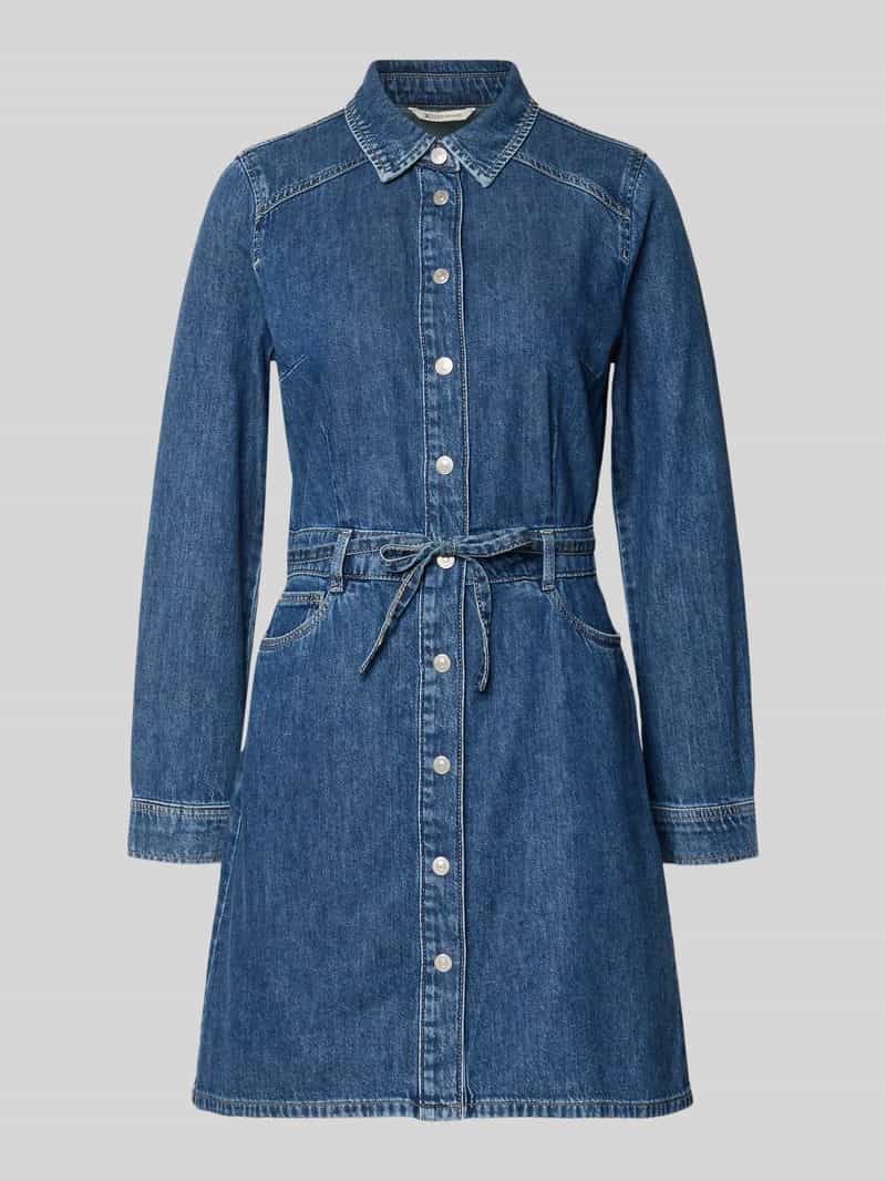 denimjurk met tailleriem